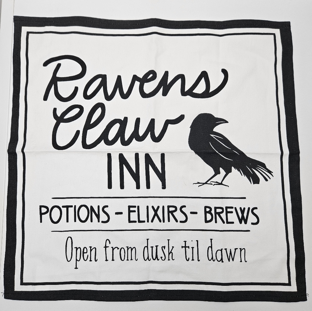 Ravens claw inn bar towel kitchen towels
